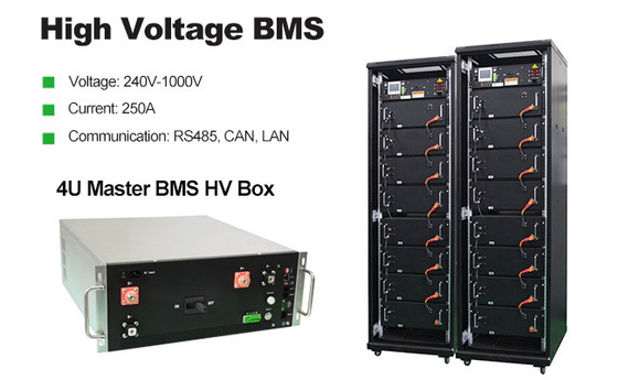 180S UPS ESS BMS, sistema de gestión de batería Lifepo4 de 576V 160A
