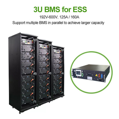 GCE BMS Sistema de gestión de batería 120S 384V 125A con RS48S PUEDE TRANSPORTAR protocolo