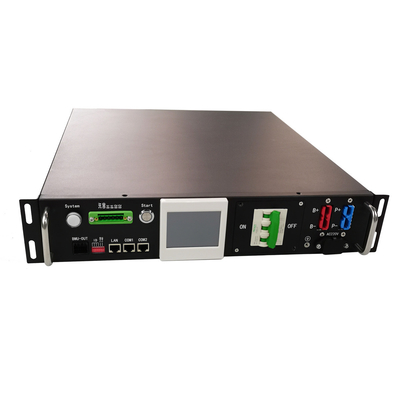 GCE RS485 Protocolo CAN Sistema de baterías solares ESS BMS 204.8V50A 64S Alta tensión 2U BMS