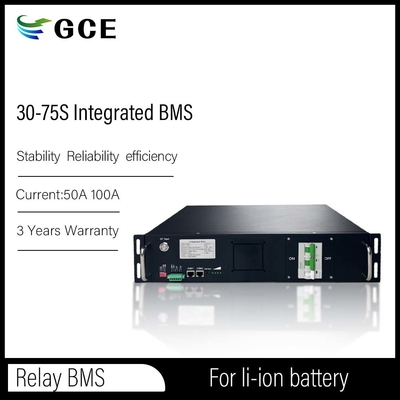 BMS de alto voltaje avanzado 75S 240V 50A BMS integrado con función paralela Solución de energía para BESS UPS Energía solar