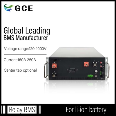 BMS maestro de alta tensión BMS 250A 288V Consumo de energía≤15W Registros de eventos 5000