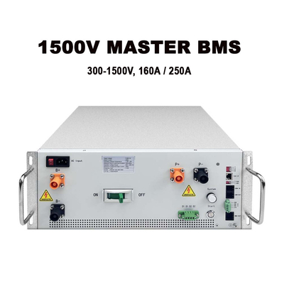 1500V BMS Almacenamiento de energía BMS 160A 200A 250A Lifepo4 BMS Sistema de gestión de baterías para el sistema de almacenamiento de energía de baterías