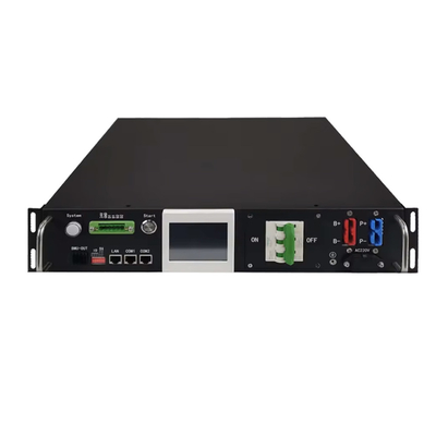 GCE BMS de alta tensión 2U 50A 120V-500V con función paralela para el sistema de almacenamiento de energía UPS para baterías de litio