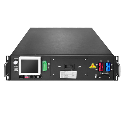 Alta tensión 3U BMS 128S 409.6V 125A Para el almacenamiento de plantas de energía fotovoltaica / almacenamiento de energía fuera de la red de la isla / suministro de energía UPS Aplicación