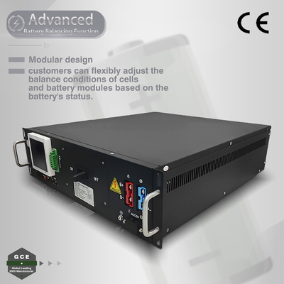 Gestión de la batería Sistema BMS inteligente 180S 576V 125A 3U Para almacenamiento de plantas de energía fotovoltaica