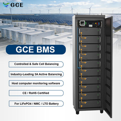 Sistema de gestión de baterías BMS de alto voltaje 3U96 V–1500 V para paquetes de baterías de litio, BMS inteligente de 100 A–600 A para sistemas de almacenamiento de energía (ESS) Solución ESS industrial y comercial Gestión modular de baterías
