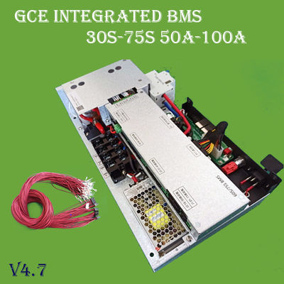 65S-75S 100A HV Sistema de Gestión de Batería (BMS) Doble Fuente de Alimentación