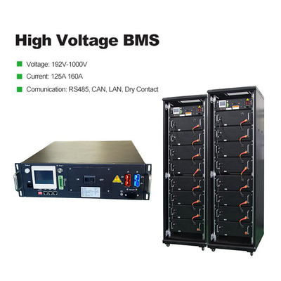 LFP NMC LTO Batería BMS, 120s 125A 384V Sistema de gestión de baterías de alto voltaje